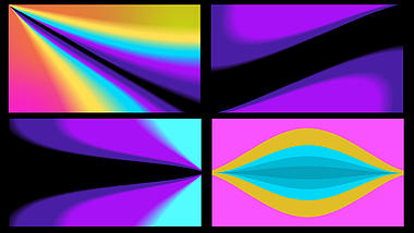 紫色线条MG动画视频遮罩转场AE模板视频的预览图