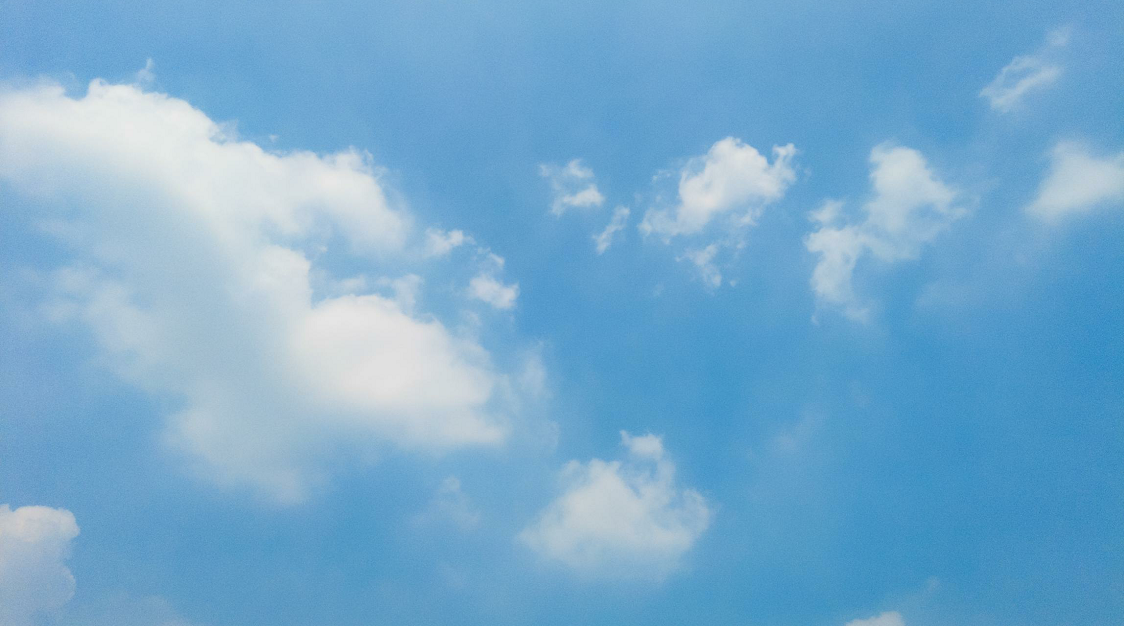 4k蓝天白云的延时空镜素材视频的预览图