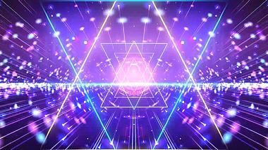 炫酷背景LED态霓虹灯舞台背景背景视频模板视频的预览图