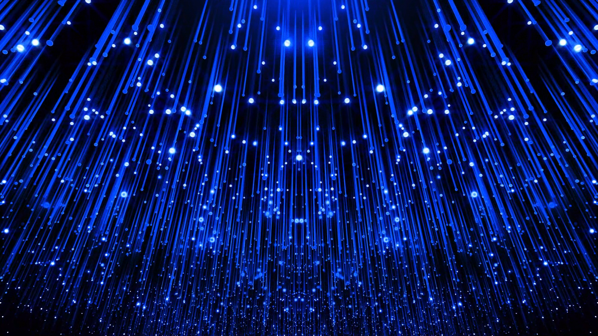 蓝色粒子背景视频模板视频的预览图