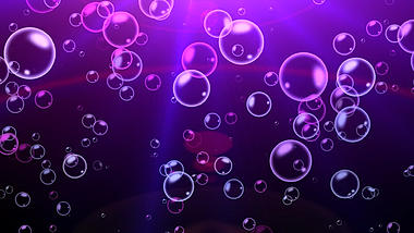 紫色气泡泡泡梦幻背景视频模板视频的预览图