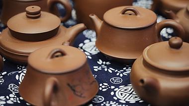 4k荣昌陶陶器陶壶手工业陶文化实拍视频的预览图