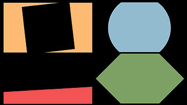 彩色MG动画遮罩转场视频AE模板视频的预览图