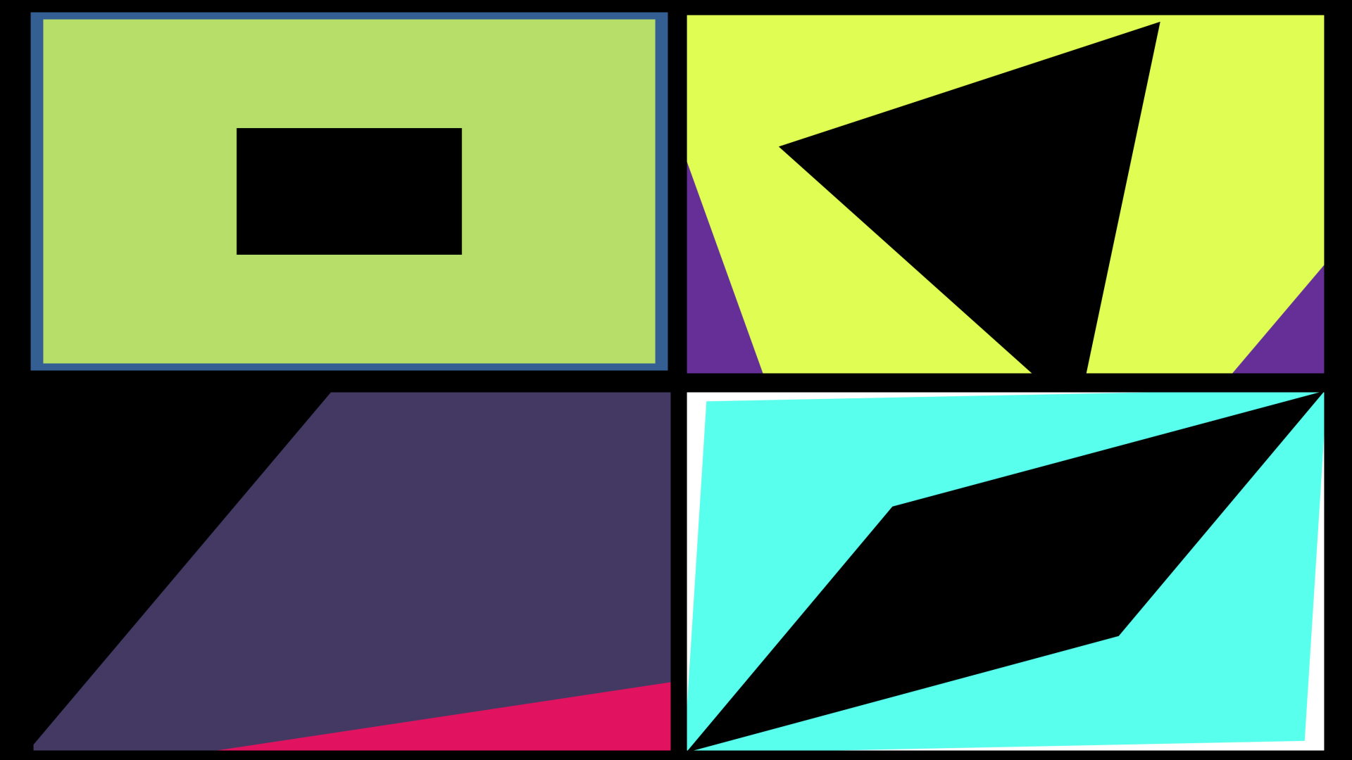 彩色MG动画遮罩视频遮罩转场AE模板视频的预览图