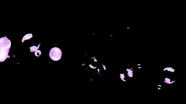 气泡水泡泡泡上升漂浮动图视频元素视频的预览图