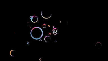 气球彩色气泡漂浮动图视频元素视频的预览图