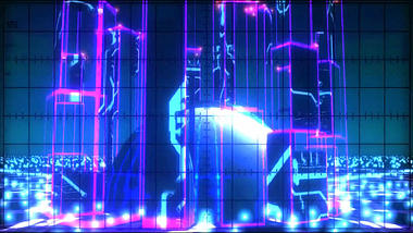 都市光效LED大屏幕舞台炫彩视频动态背景视频的预览图