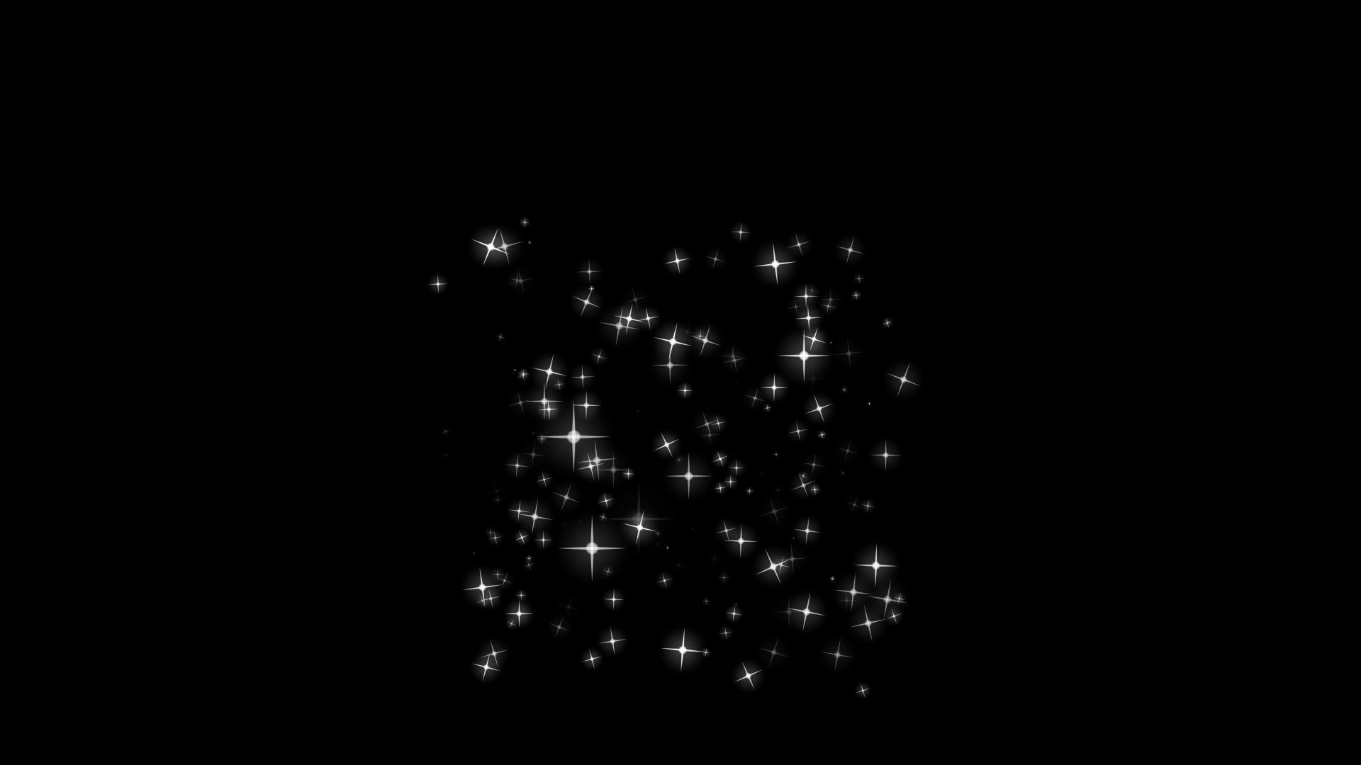 星星发光光效粒子闪光特效视频的预览图