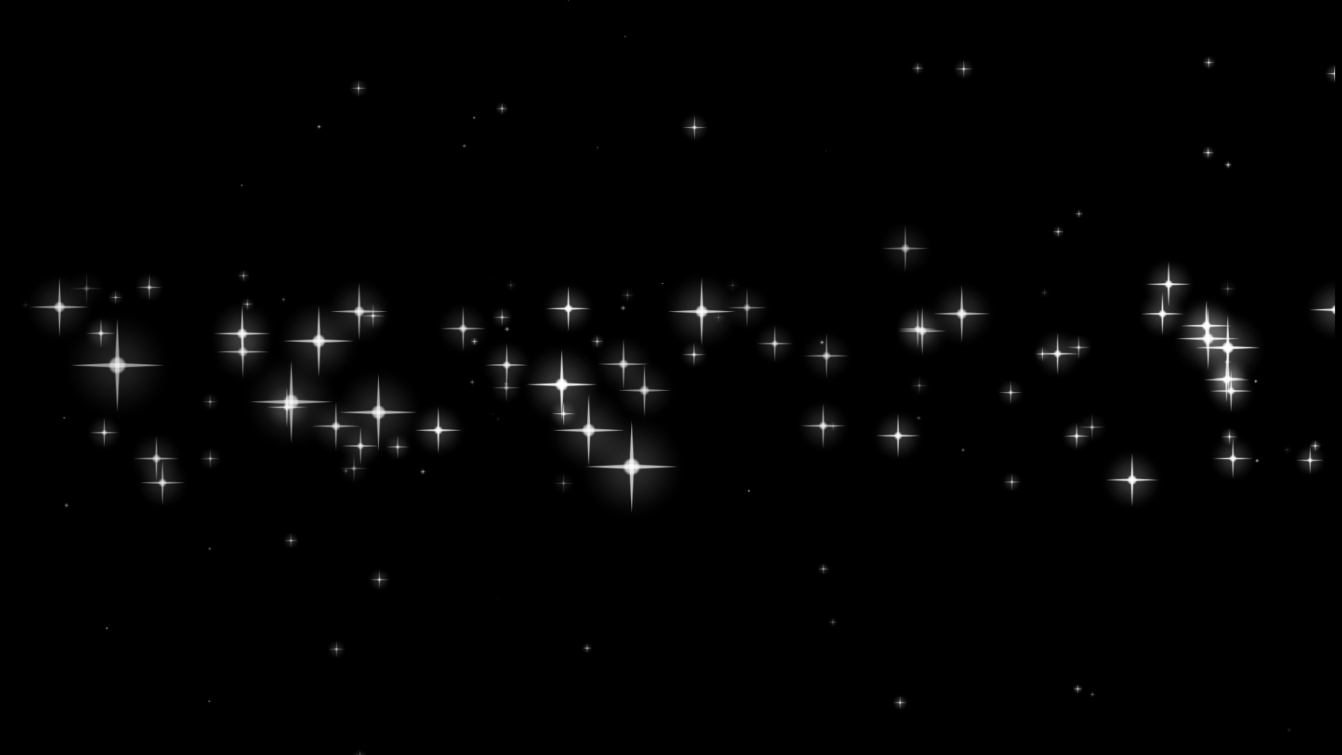 白色唯美星空光效粒子发光的星星特效带通道免抠视频素材视频的预览图