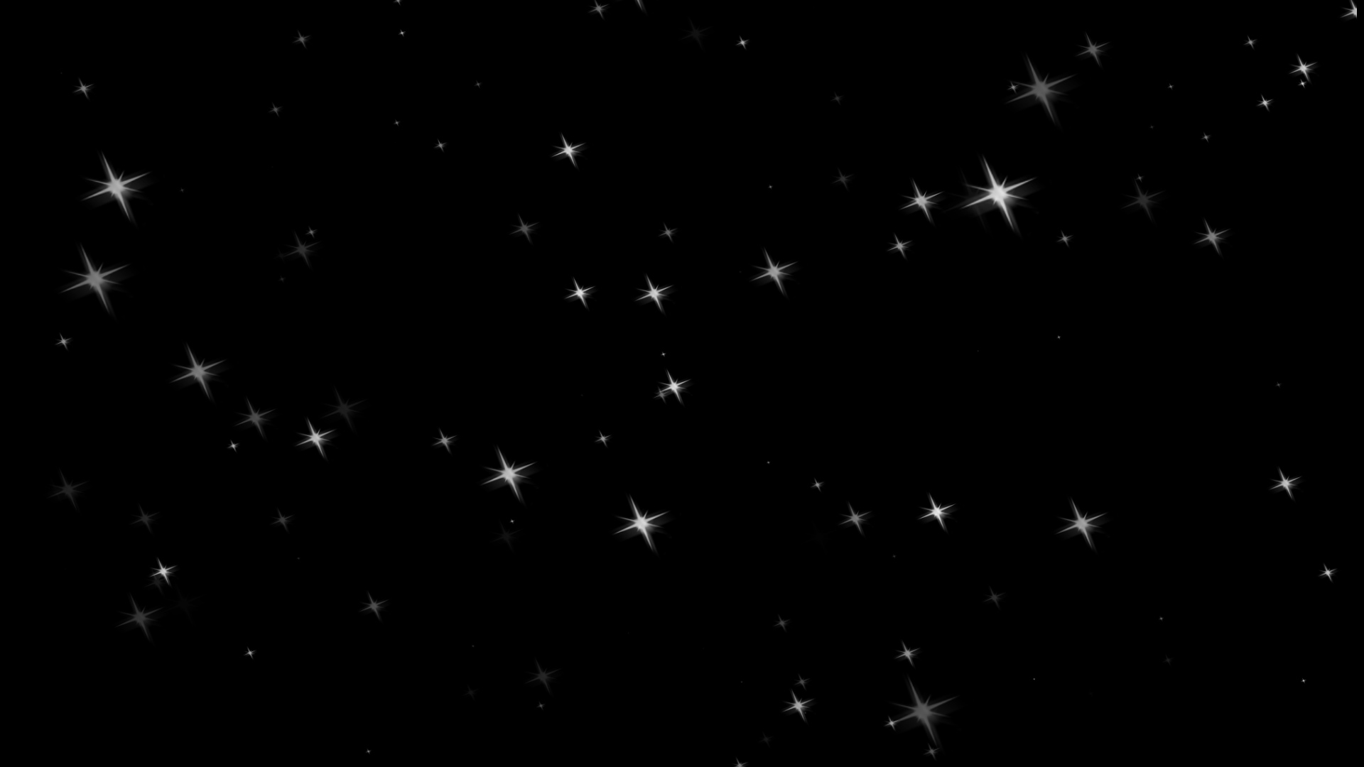 星空夜空星星闪闪闪烁光效特效视频的预览图