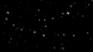 星空夜空星星闪闪闪烁光效特效视频的预览图