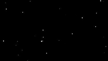 唯美夜景星空粒子星星闪烁粒子特效视频的预览图