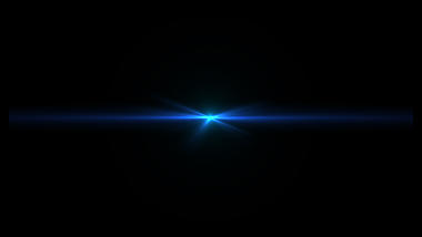 蓝色光效光线光点发光特效视频的预览图