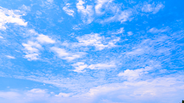 4k实拍夏日云海风光蓝天白云天空延时视频的预览图
