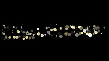 粒子金闪闪金粉金色光效光线光斑光点mov带通道视频元素视频的预览图