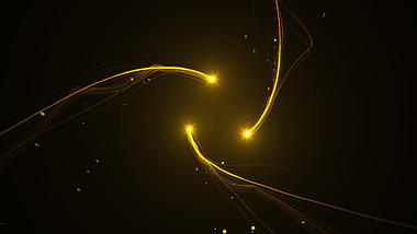 三金色光线旋转通道视频带通道MOV特效视频的预览图