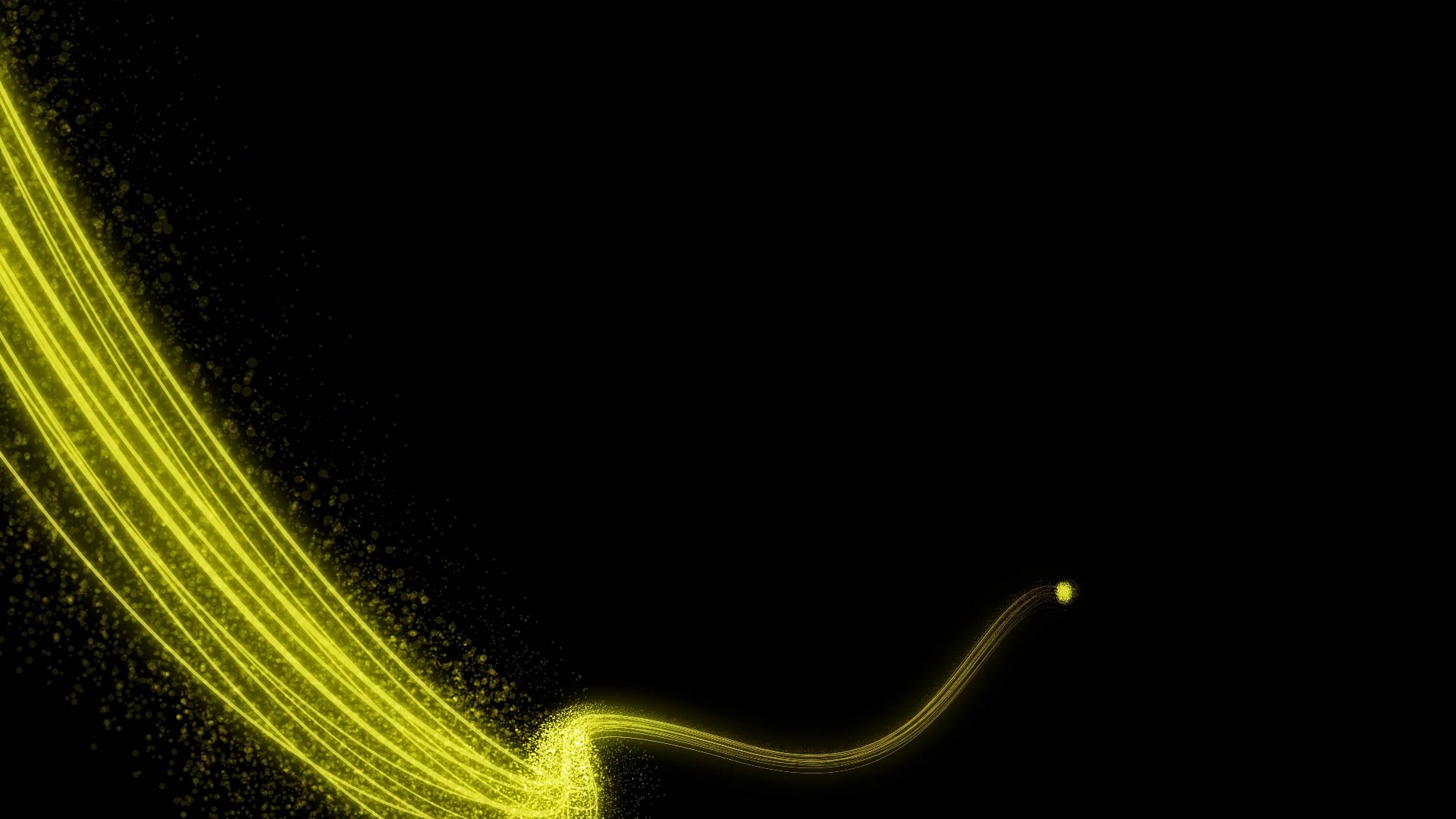 金色光效粒子运动MOV通道视频特效视频的预览图
