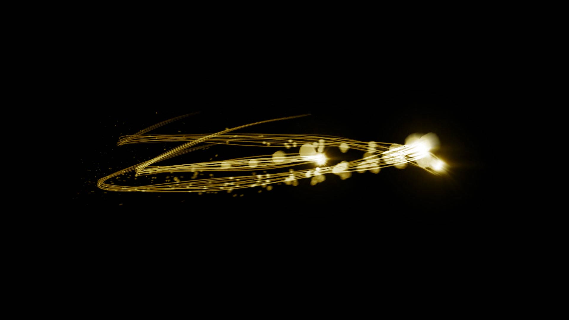 闪亮光效粒子线条运动MOV通道视频特效视频的预览图