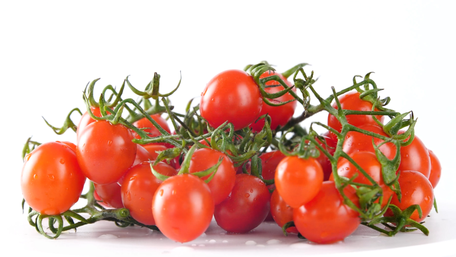 4K圣女果小番茄新鲜水果夏季夏天夏日水果视频的预览图