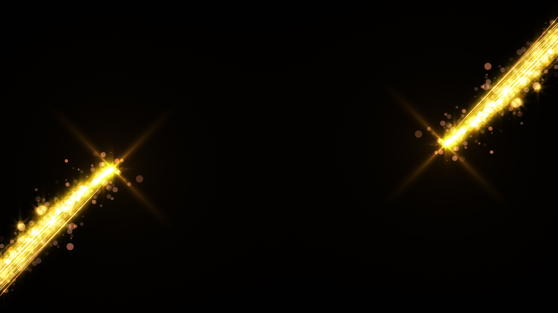 金色粒子透明通道MOV视频特效视频的预览图