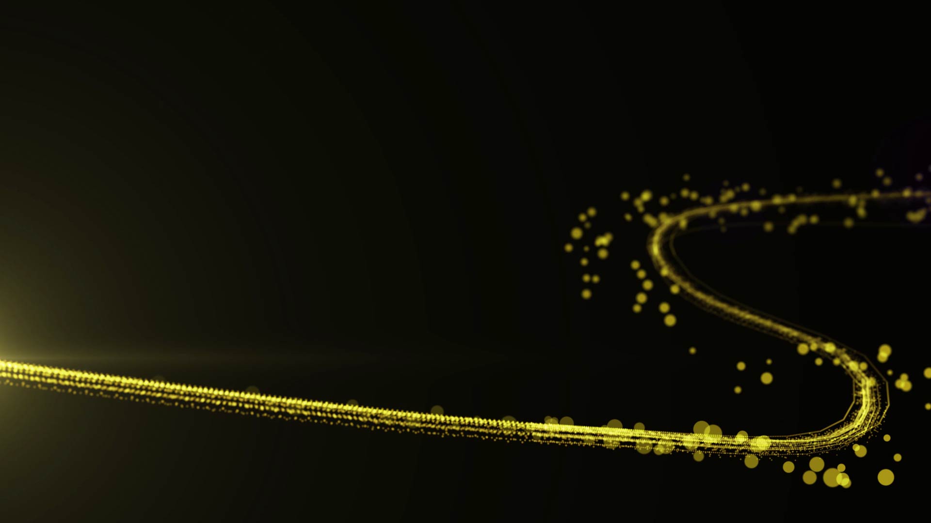金色粒子MOV通道视频特效视频的预览图