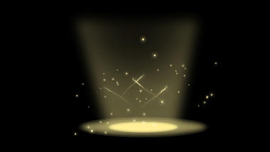光效光圈粒子发光升级游戏黄色视频特效视频的预览图