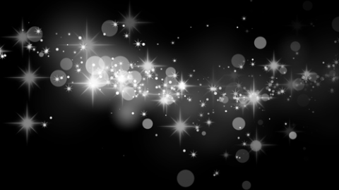 白色梦幻闪光星星光点光效粒子特效视频的预览图