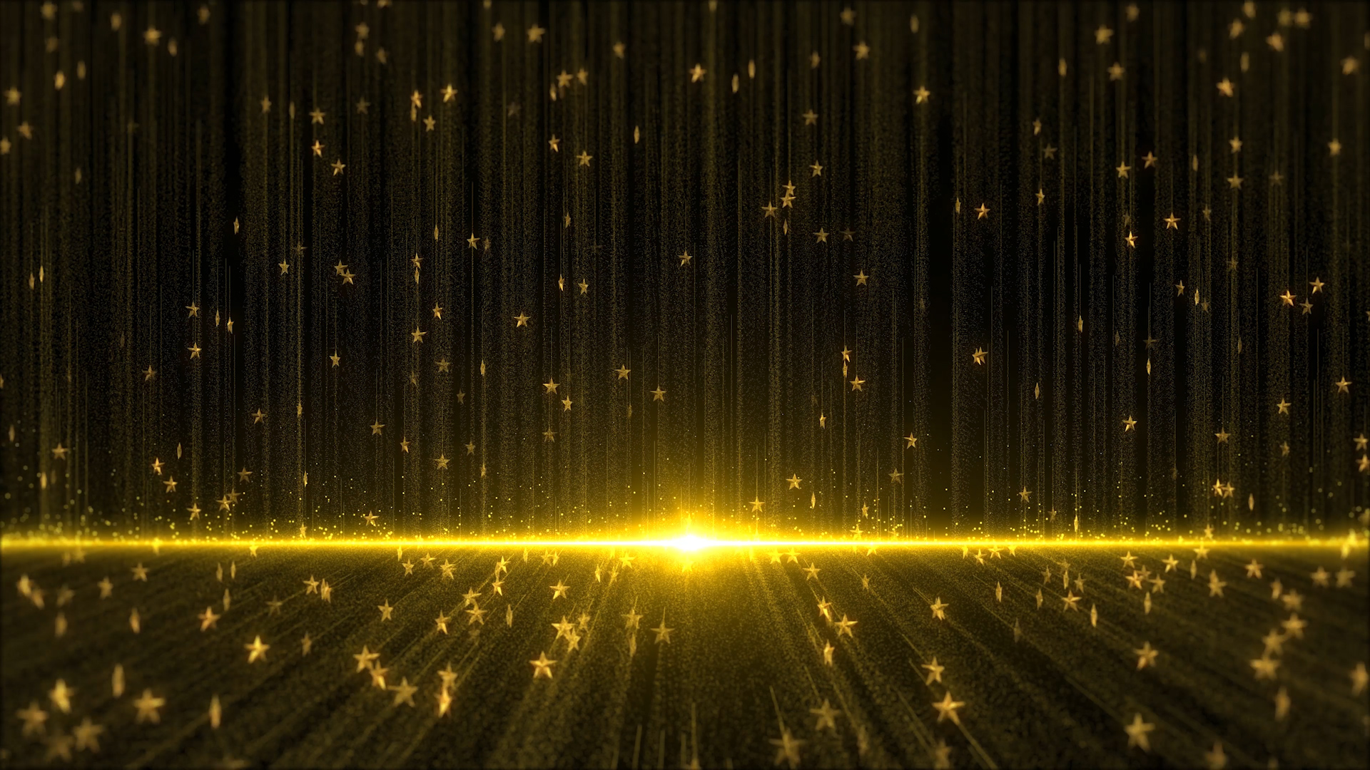 金色粒子五角星背景视频背景视频的预览图