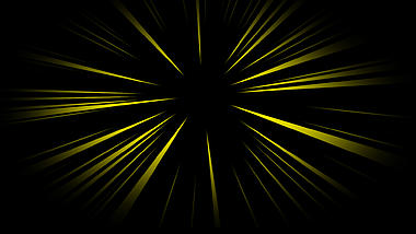 光芒光线放射线条黄色视频特效视频的预览图
