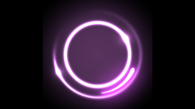 紫色炫彩光圈光效光环光效光线发光特效视频的预览图
