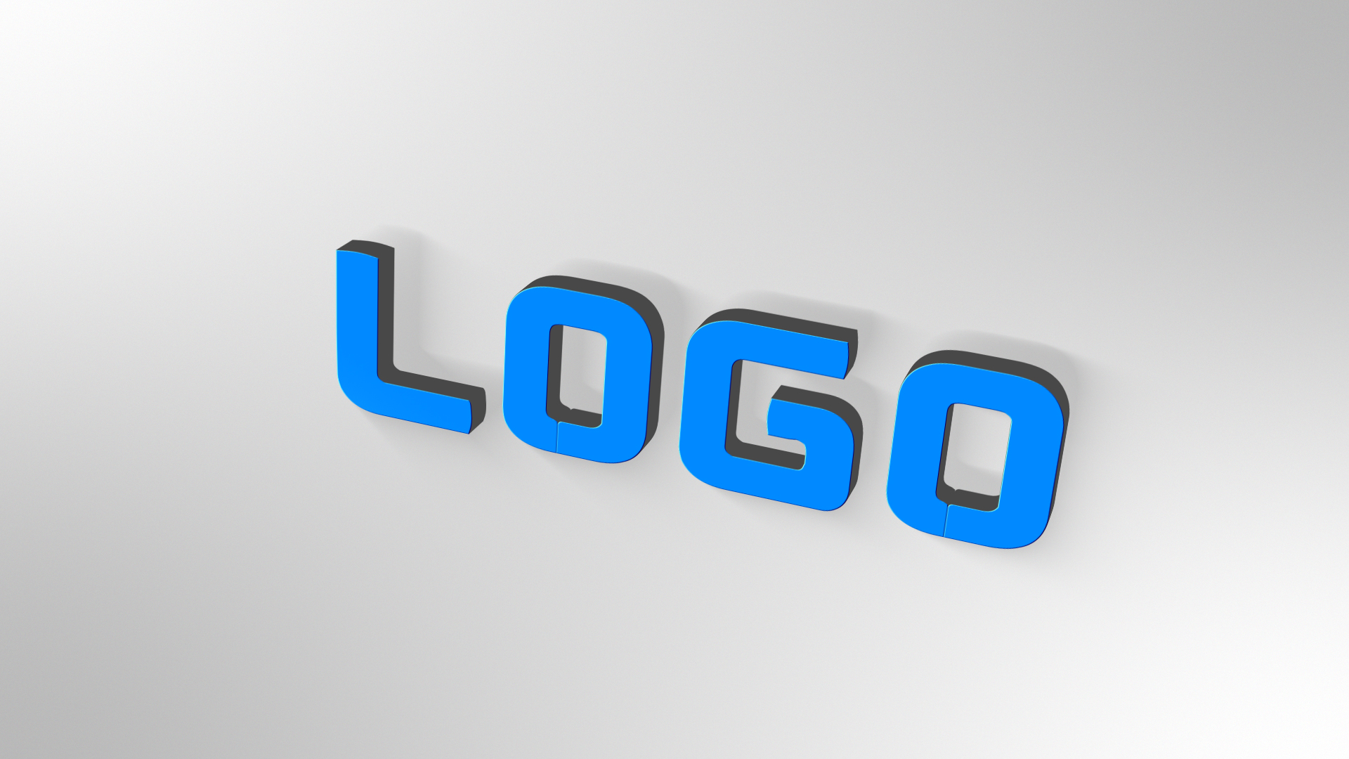 简洁干净企业三维LOGO片头ae模板视频的预览图