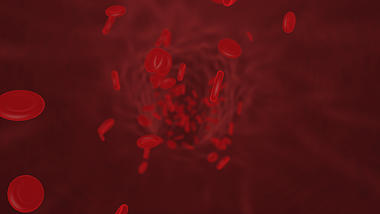3D血小板在血管流动视频背景视频的预览图