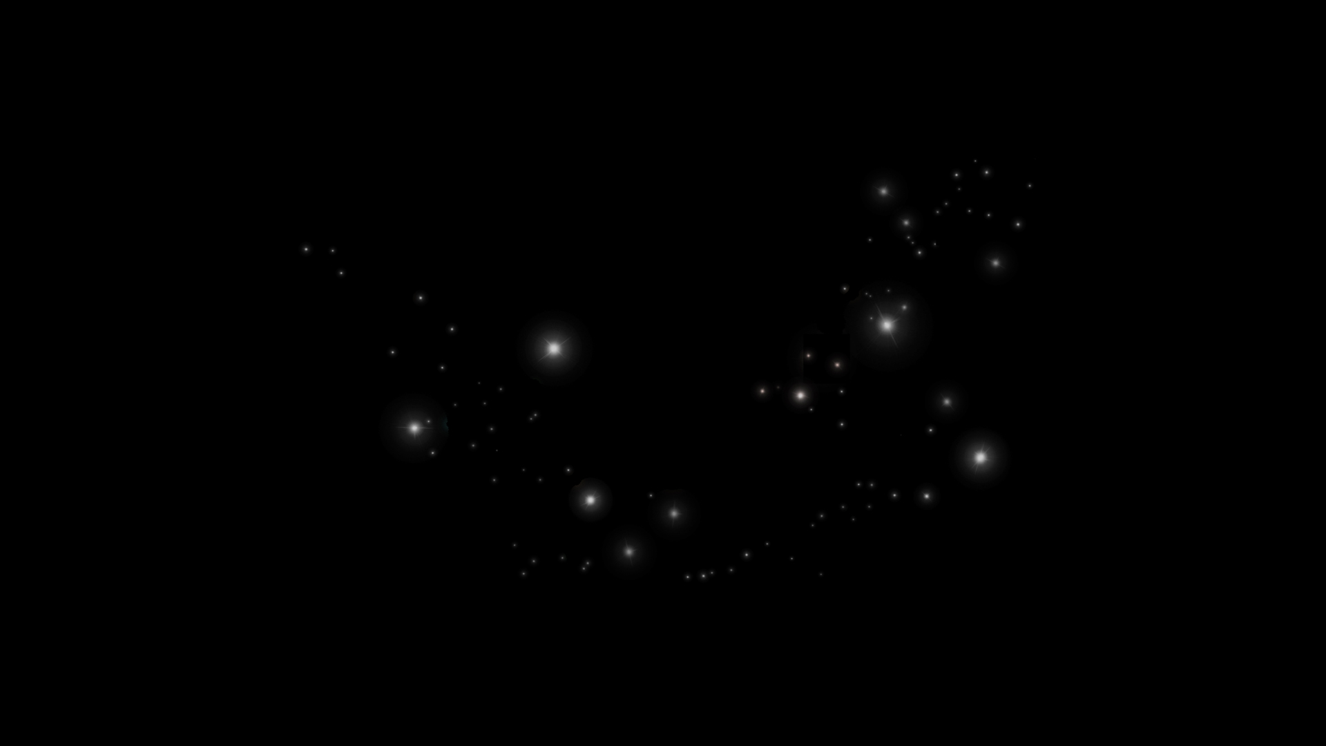 梦幻粒子繁星闪闪光效视频特效视频的预览图