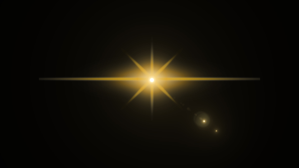 金光光效光点光发光粒子视频特效视频的预览图