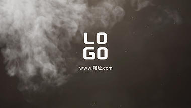 大气火球烟雾粒子LOGO片头ae模板视频的预览图
