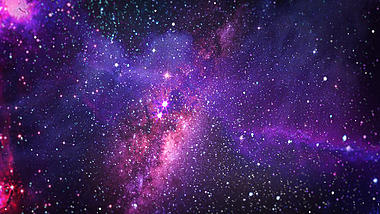 4K紫色梦幻宇宙星云背景视频背景视频的预览图