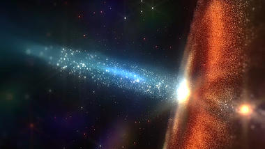光效粒子宇宙背景视频背景视频的预览图