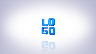 简洁干净企业三维旋转LOGO片头ae模板视频的预览图