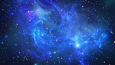 蓝色星空背景视频宇宙视频背景视频的预览图