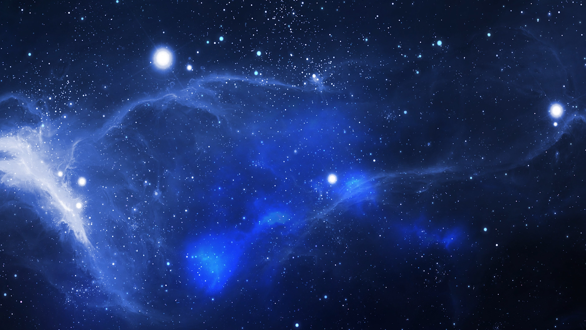 蓝色宇宙星空背景视频背景视频的预览图