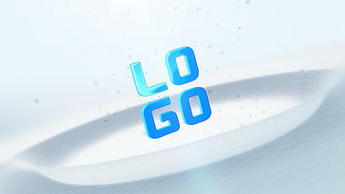 简洁大气企业三维LOGO片头ae模板视频的预览图