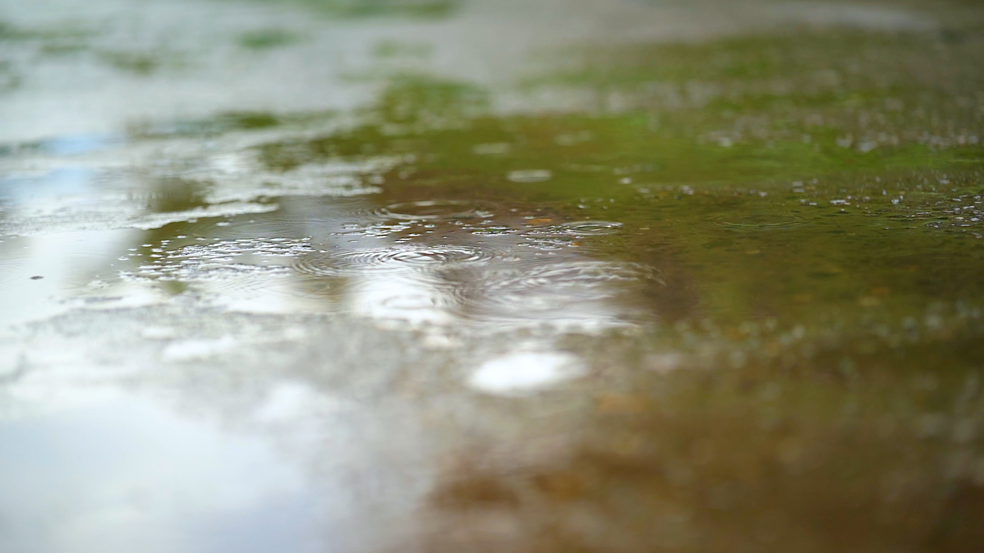 4k实拍唯美意境下雨雨天小雨空镜头下雨天下雨视频雨滴雨水城市下雨自然风景视频的预览图