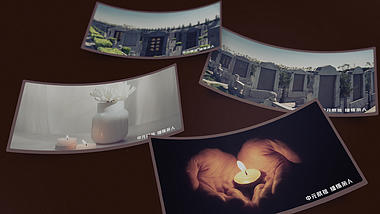 复古中元节祭祀祭祖图文视频ae模板视频的预览图