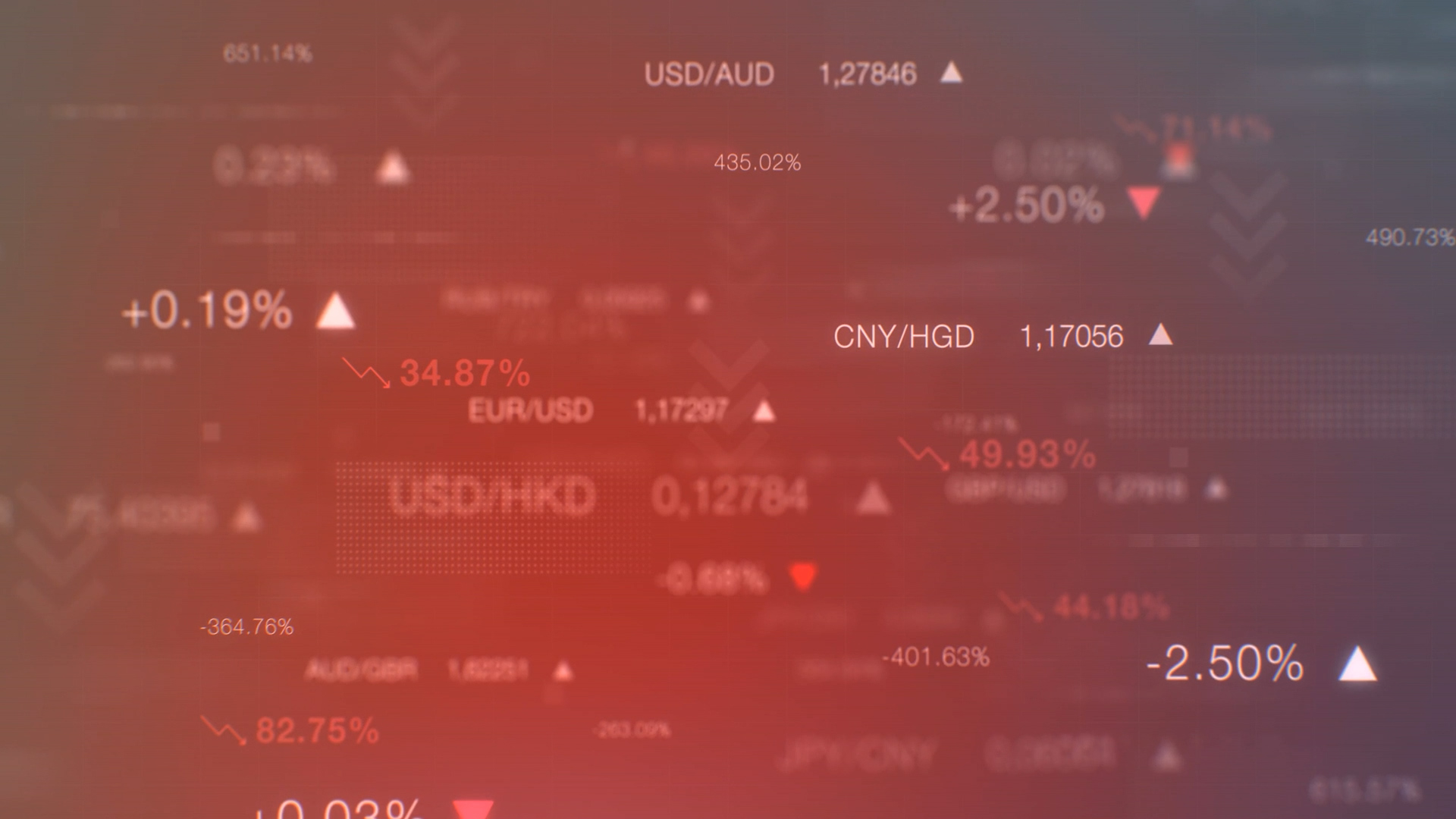 红色股票股市视频动态背景视频视频的预览图
