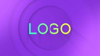 简约彩色企业LOGO演绎展示动画视频的预览图