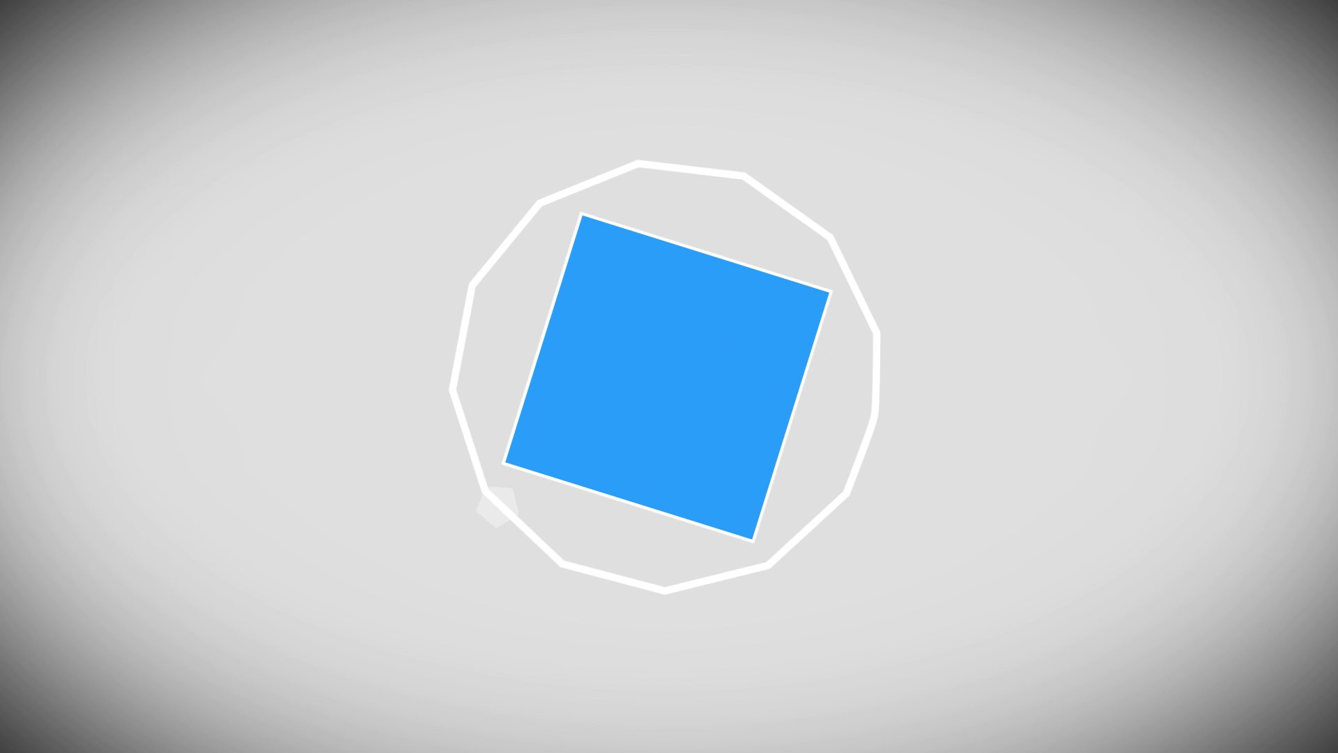 简约圆形变方块图形线条MG动画变化标志片头片尾AE模板视频的预览图
