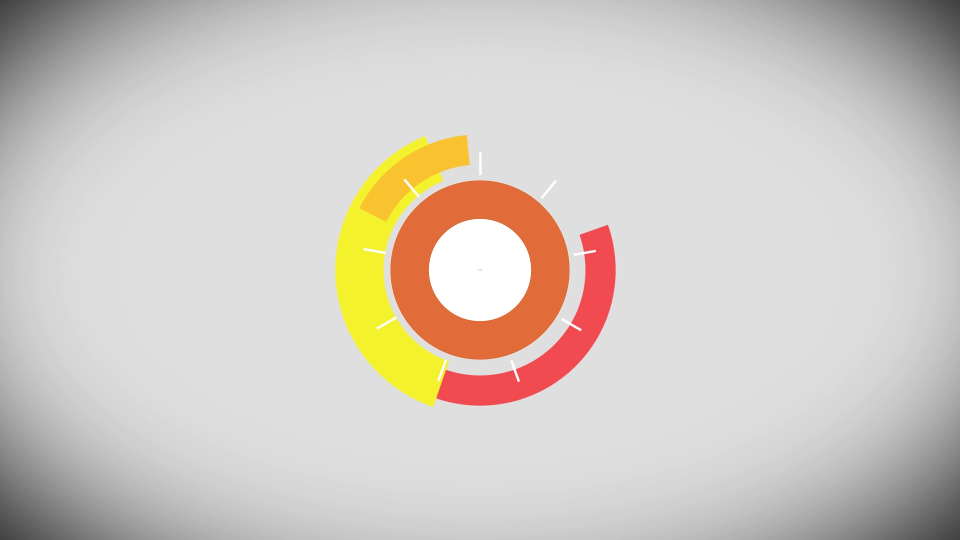 简约时尚橘色MG动画LOGO片头片尾AE模板视频的预览图