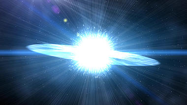 大气宇宙星空粒子能量冲击波LOGO演绎展示视频的预览图