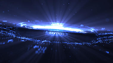 震撼科技光效logo展示片头片尾视频ae模板视频的预览图