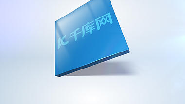 现代三维立体玻璃感企业公司宣传片头片尾视频ae模板视频的预览图
